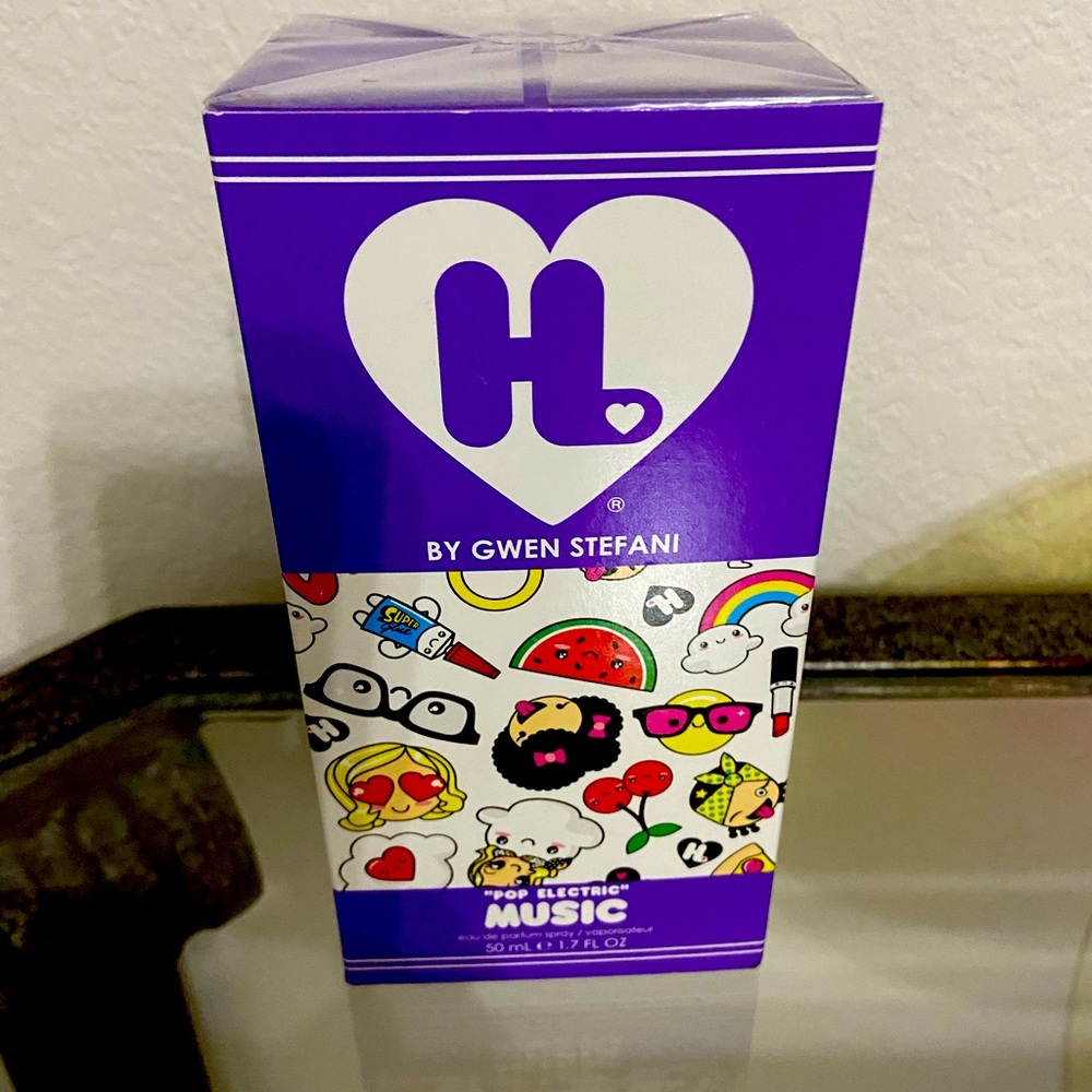 Gwen Stefani’s, “Pop Electric” Music fragrance - this is an unopened package.